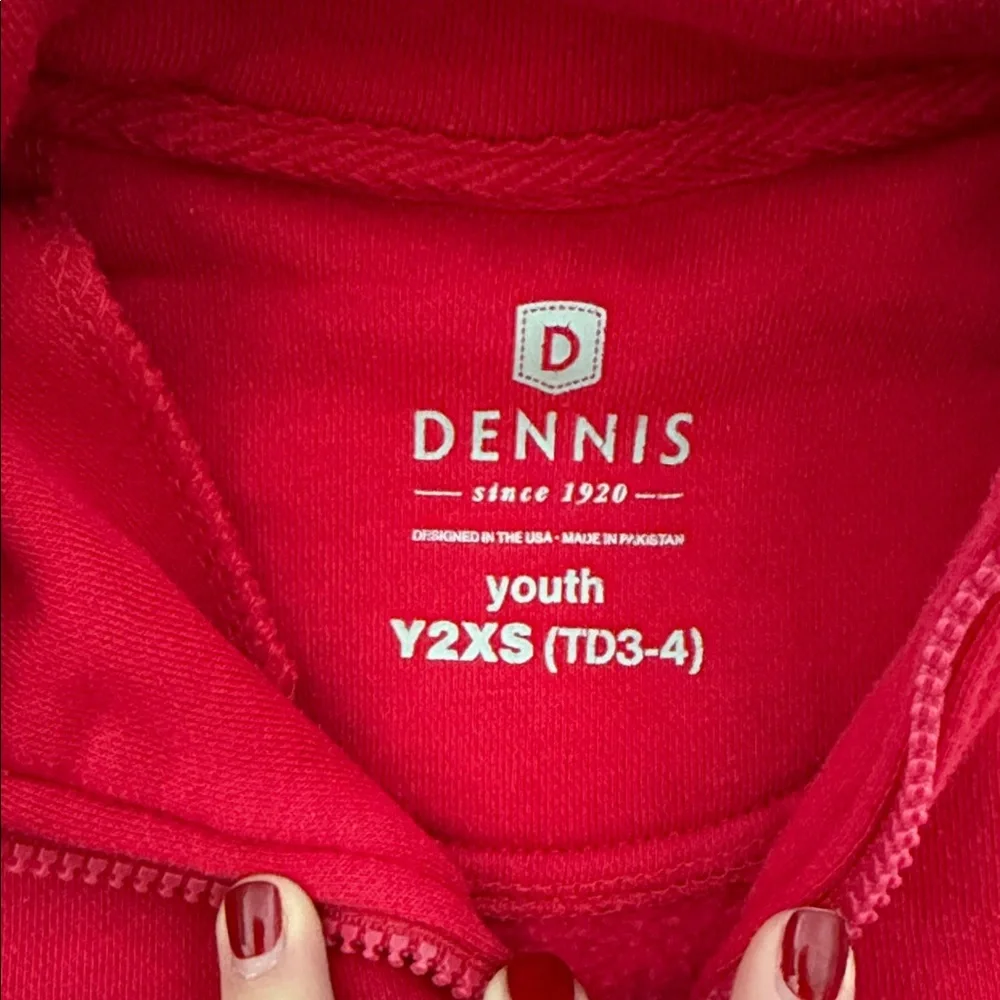 Primrose School Red Half-Zip Sweatshirt - Picture 2 of 4